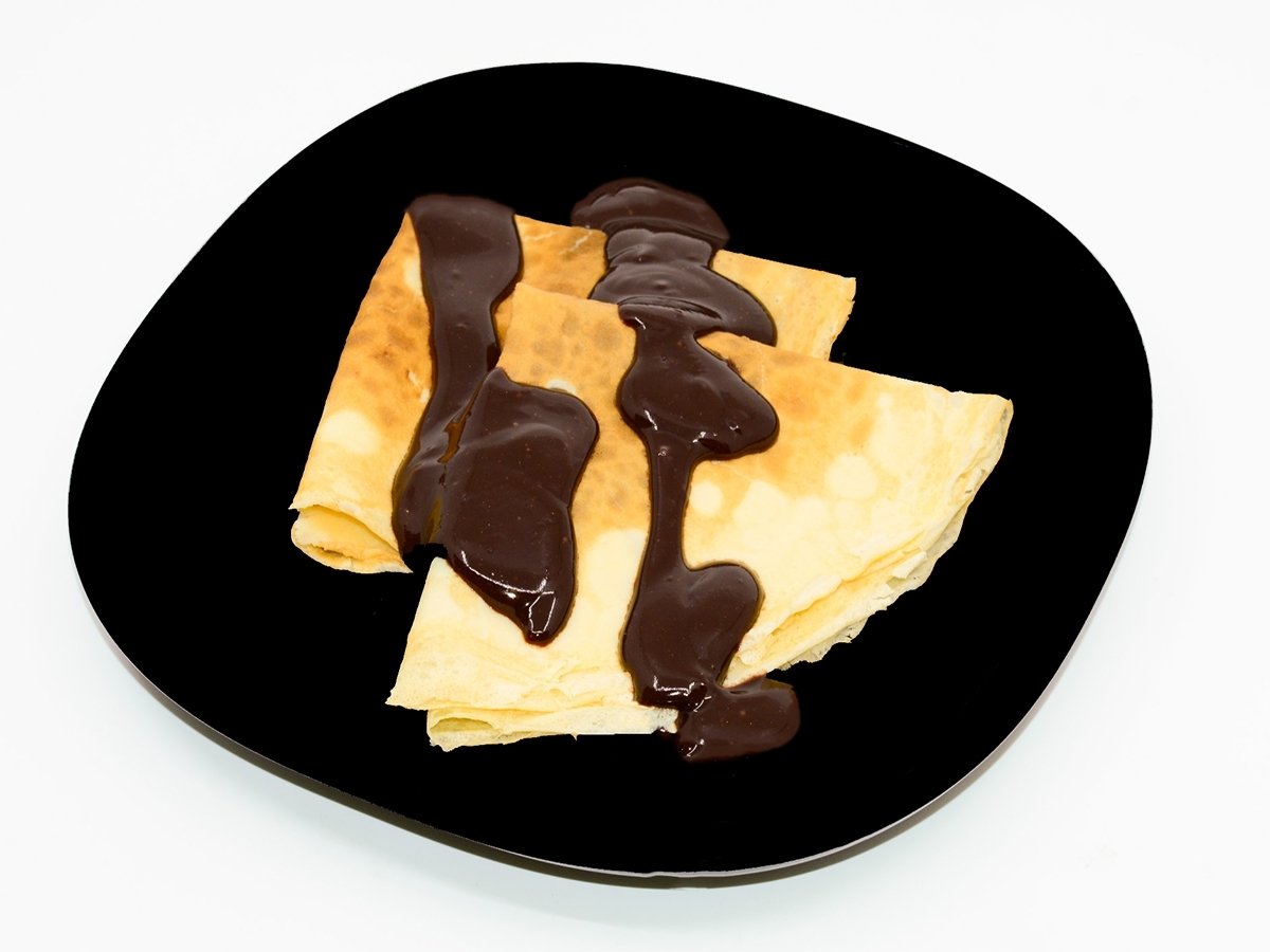 Nutellás palacsinta csokoládé öntettel (2db) Nutellás palacsinta csokoládé öntettel (2db)