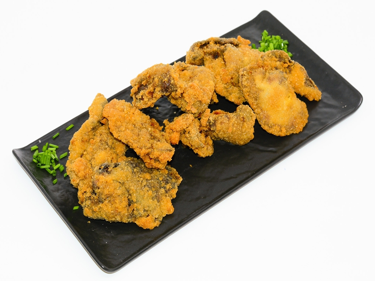 Rántott csirkemáj majonézes burgonyával Rántott csirkemáj majonézes burgonyával