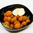 Rántott gomba tartárral