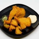 Rántott laskagomba tartárral