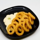 Fried onion ring tartare BREAD